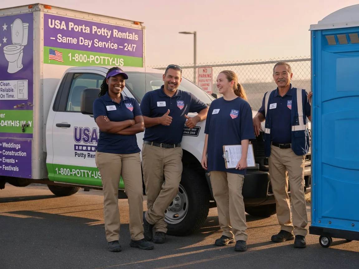 Porta Potty Rental company in Tranquillity, CA